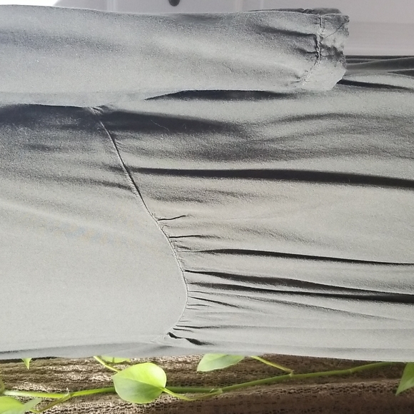 Asymetrical Beaded Shirt Dress - Picture 7 of 8